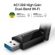 Адаптер WiFi TP-Link Archer T3U Plus, AC1300, 67 Mbps at 5 GHz, 400 Mbps at 2.4 GHz SPEC: 1× High Ga