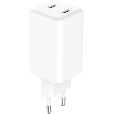 Зарядний пристрій 2xUSB 65W (2xUSB-C) Gan III білий Sandberg