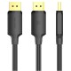 Кабель DisplayPort M - M 1.5м, V1.2, 4K 60 Гц 3D Dolby 7.1 Vention