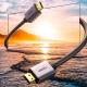 Кабель HDMI M - M, 3m, V2.0 4K,  high definition Series Graphene WKGQ020301 Baseus Чорний