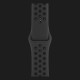 Оригінальний ремінець для Apple Watch 38/40/41 mm Nike Sport Band (Anthracite / Black) (MX8C2)