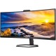 TFT 34" Philips 34E1C5600HE, WQHD, VA, sRGB 123,24%, 100Гц, 1мс, HDMI, DP, USB-C, webcam, HAS, кол