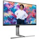 TFT 27" AOC Q27U3CV, IPS, QHD, HDMI, DP, USB-C, RJ-45, USB-hub, HAS, Pivot, кол., чорний