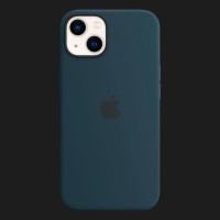 Оригінальний чохол Apple Silicone Case with MagSafe для iPhone 13 (Abyss Blue) (MM293)