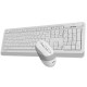 Комплект (клавіатура, мишка) бездротовий A4Tech Fstyler FG1010 White USB