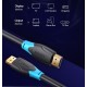 Кабель Vention HDMI - HDMI V2.0 (M/M), 1 м, чорний (AACBF)