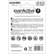 Акумулятор everActive AAA/HR03 Ni-MH 1050mAh BL 4шт