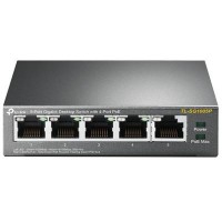 Комутатор TP-Link TL-SG1005P, 5 портовий, 10/100/1000 / POE