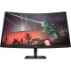 Монітор TFT 31.5" HP OMEN 32c, QHD, VA, вигнутий, Display HDR 400, 165Hz, 1ms, 2xHDMI, DP, HAS, чорний