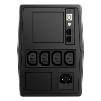 ДБЖ FSP Fortron FP1000, 1000ВА/600Вт, Line-Int, IEC*4, USB, AVR, Black