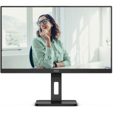 Монітор TFT 27" AOC Q27P3CV, QHD, IPS, 75Hz, 2xHDMI, DP, USB-C, RJ-45, USB-hub, HAS, Pivot, чорний, колонки