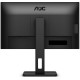 Монітор TFT 27" AOC Q27P3CV, QHD, IPS, 75Hz, 2xHDMI, DP, USB-C, RJ-45, USB-hub, HAS, Pivot, чорний, колонки