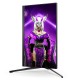 TFT 27" AOC AGON AG274QZM, QHD, IPS, 240Гц, 1 мс, 2х HDMI, USB-C, DP, USB-hub, HAS, Pivot, колонки