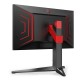 TFT 27" AOC AGON AG274QZM, QHD, IPS, 240Гц, 1 мс, 2х HDMI, USB-C, DP, USB-hub, HAS, Pivot, колонки