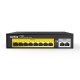 Комутатор Netis P110C, 8хPOE 10/100 Мбіт/с, 2х10/100 Мбіт/с RJ45