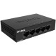 Комутатор D-Link DGS-1005D 5-port Gigabit в металевому корпусі.