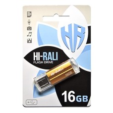 Флеш-накопичувач USB 16GB Hi-Rali Corsair Series Bronze (HI-16GBCORBR)