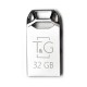 Флеш-накопичувач USB 32GB T&G 110 Metal Series Silver (TG110-32G)