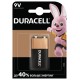 Батарейка Duracell Basic 6LR61/MN1604 BL 1шт