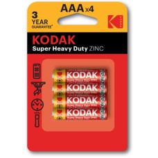 Батарейка Kodak Extra Heavy Duty AAA/R3 BL 4шт