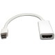 Перехідник mini DisplayPort M -> HDMI F білий