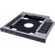 Адаптер Grand-X HDD 2.5" у відсік приводу ноутбука SATA/SATA3 Slim 9,5mm (HDC-24C)