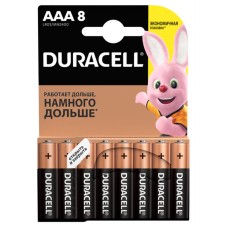 Батарейка Duracell Basic AAA/LR03 BL 8шт