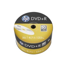 Диски DVD+R HP (69305 /DRE00070-3) 4.7GB 16x, без шпинделя, 50 шт