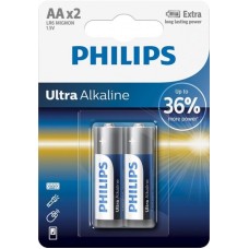 Батарейка Philips Ultra Alkaline AA/LR06 BL 2 шт