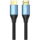 Кабель HDMI M - M, 5.0 м, V2.0, 4K 60Гц, Aluminum Alloy Blue Vention