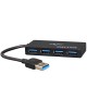 Концентратор USB 3.0 Frime 4хUSB3.0 Black (FH-30510)