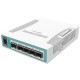 Комутатор Mikrotik CRS106-1C-5S (400Mhz/128Mb, 5xSFP, 1xCombo)