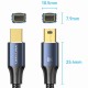 Кабель DisplayPort mini M - mini M 2.0м, V1.4, 8K 60Гц 32.4Gbps Blue Aluminum Alloy, Vention