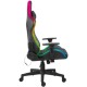 Крісло ігрове XTRIKE ME Advanced Gaming Chair GC-907, 50мм, RGB, чорно-червоне