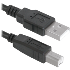 Кабель USB AM-BM, 5.0 м, чорний, USB04-17 Defender