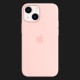 Оригінальний чохол Apple Silicone Case with MagSafe для iPhone 13 mini (Chalk Pink) (MM203)