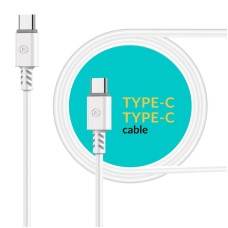 Кабель Piko CB-TT11 USB Type-C-USB Type-C 1.2м White (1283126504020)