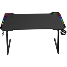 Стіл ігровий XTRIKE ME DK-05 Gaming Desk RGB Llight, Black 110x60x74мм.