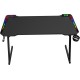 Стіл ігровий XTRIKE ME DK-05 Gaming Desk RGB Llight, Black 110x60x74мм.