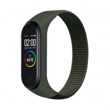 Ремінець BeCover Nylon Style для Xiaomi Mi Smart Band 5/Mi Smart Band 6 Khaki (705424)