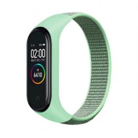 Ремінець BeCover Nylon Style для Xiaomi Mi Smart Band 5/Mi Smart Band 6 Mint (705426)