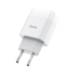 Зарядний пристрій Hoco C73A Glorious (2USB, 2.4А) White (6931474712912)