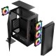 Корпус LogicConcept PORTOS MESH+GLASS ARGB fans 4x120mm BLACK без БЖ ATX