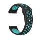 Ремінець BeCover Nike Style для Amazfit Stratos 1/2/2S/3/GTR 2/GTR 47mm/GTR Lite 47mm/Nexo/Pace Black-Blue (705809)