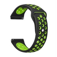 Ремінець BeCover Nike Style для Amazfit Stratos 1/2/2S/3/GTR 2/GTR 47mm/GTR Lite 47mm/Nexo/Pace Black-Green (705811)