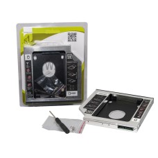 Адаптер 1StCharger  HDD 2.5" в відсік приводу ноутбука SATA/mSATA (HDC1ST127-1)