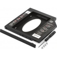 Адаптер 1StCharger HDD 2.5" в відсік приводу ноутбука SATA/mSATA (HDC1ST127-2)