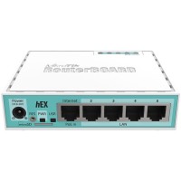 Маршрутизатор Mikrotik hEX RB750Gr3 with Dual Core 880MHz MHz CPU, 256MB RAM, 5 Gigabit LAN ports, U