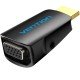 Перехідник HDMI M -> VGA F,  1080P 60Hz, 3,5мм Audio, Vention