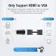 Перехідник HDMI M -> VGA F,  1080P 60Hz, 3,5мм Audio, Vention